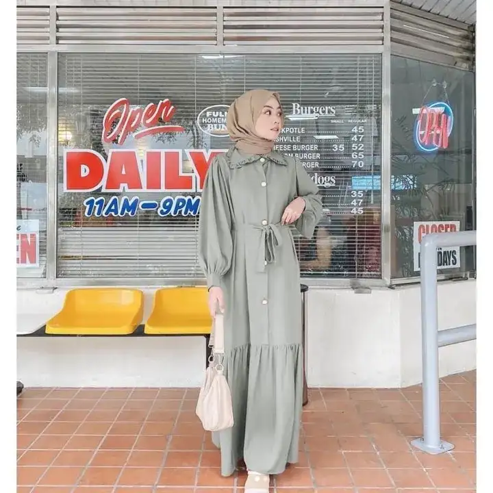 Elizabeth Dress dari Vanilla Hijab