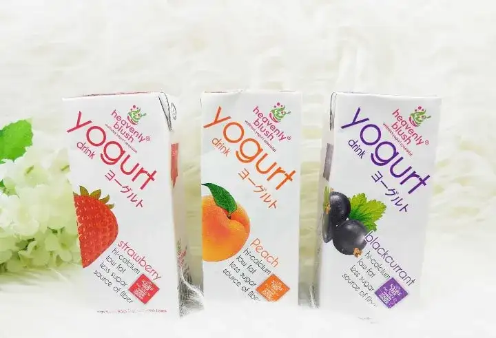 Yogurt drink to go heavenly blush