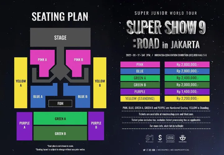 SUPER JUNIOR - SUPER SHOW JAKARTA (17 Agustus)