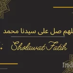 Bacaan Sholawat Fatih
