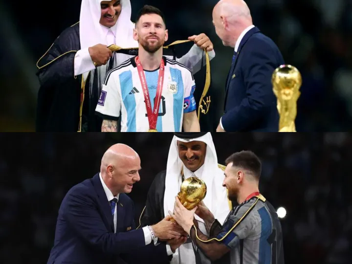 Jubah Bisht Lionel Messi