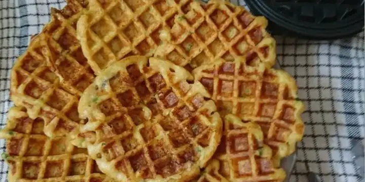 Waffle Tempe Gurih