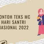 Contoh Teks MC Hari Santri Nasional 2022
