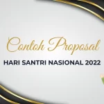Contoh Proposal Hari Santri Nasional 2022