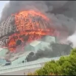 Insiden Kebakaran yang Melanda Kubah Masjid Raya Jakarta Islamic Center