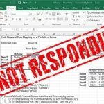 Microsoft Excel Not Responding