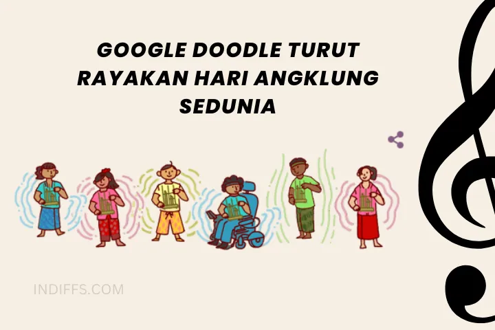 Google Doodle Rayakan Hari Angklung