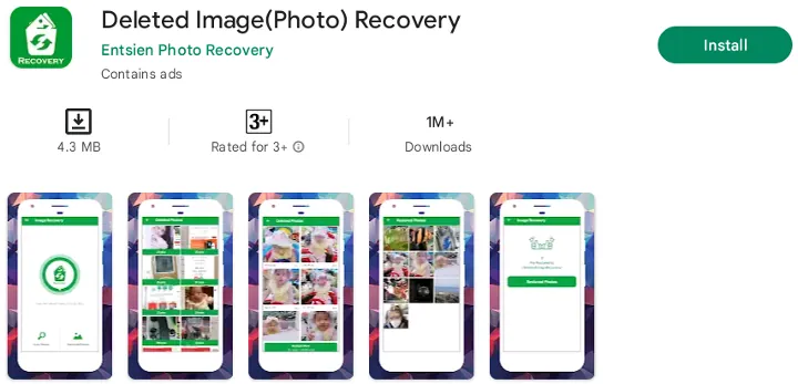 Aplikasi Mengembalikan Foto yang Terhapus Photo Recovery - Entsien
