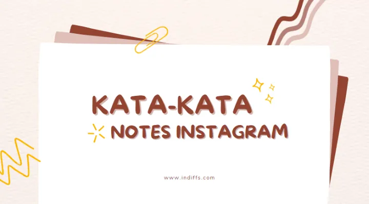 Kata-kata Notes Instagram