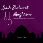 Lirik Sholawat Mughrom