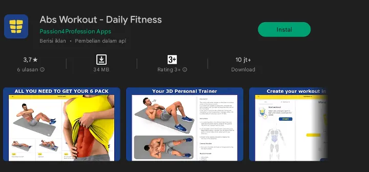 Abs Workout - Daily Fitnes