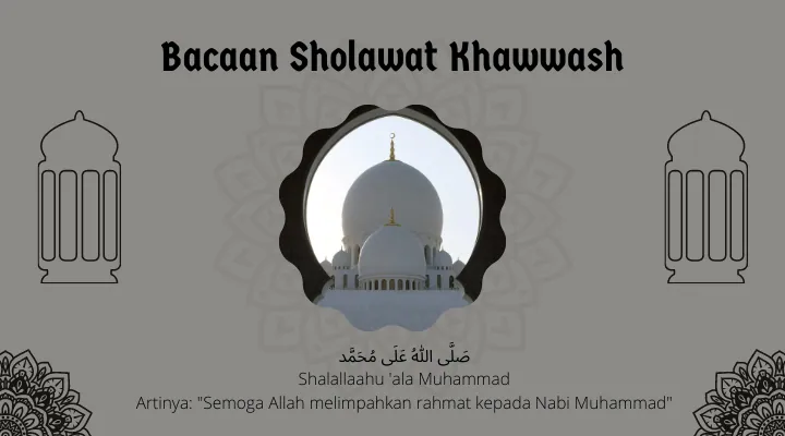 Bacaan Sholawat Khawwash