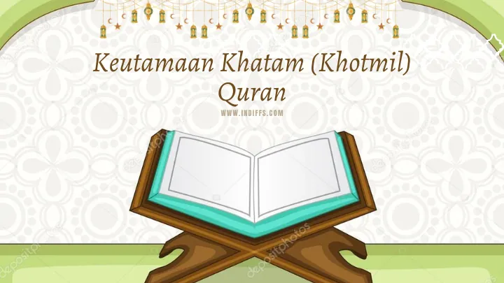Keutamaan Khatam Quran