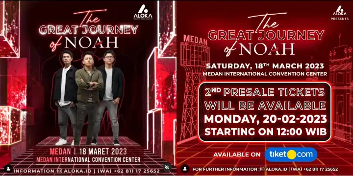 Konser NOAH di Medan