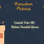 Teks MC Nuzulul Quran