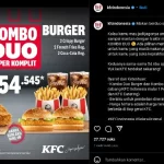 Promo KFC Februari 2023, Serbu Paket Super Kumplit Cuma 50rb!
