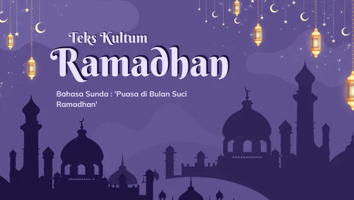 kultum Sunda Hari ke-11 Ramadhan