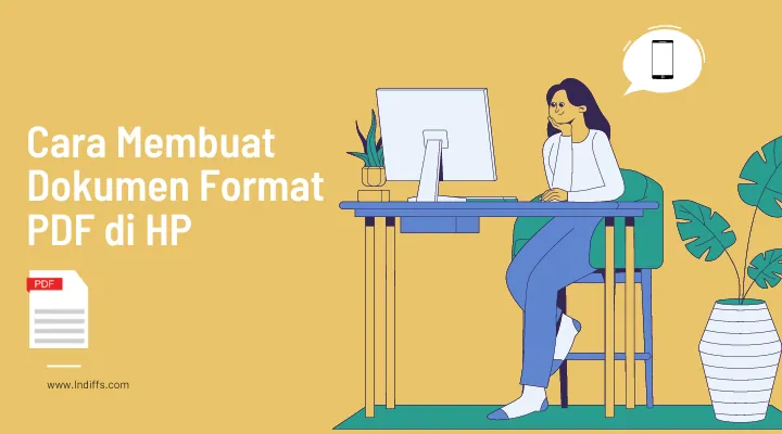 Cara Membuat Dokumen Format PDF di HP