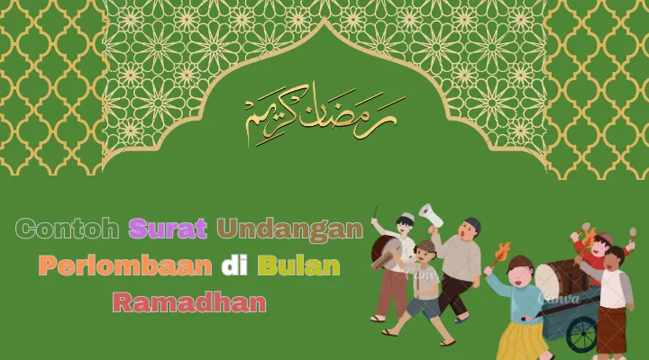 Contoh Surat Undangan Kegiatan Lomba Ramadhan