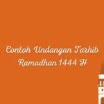 Contoh Undangan Tarhib Ramadhan