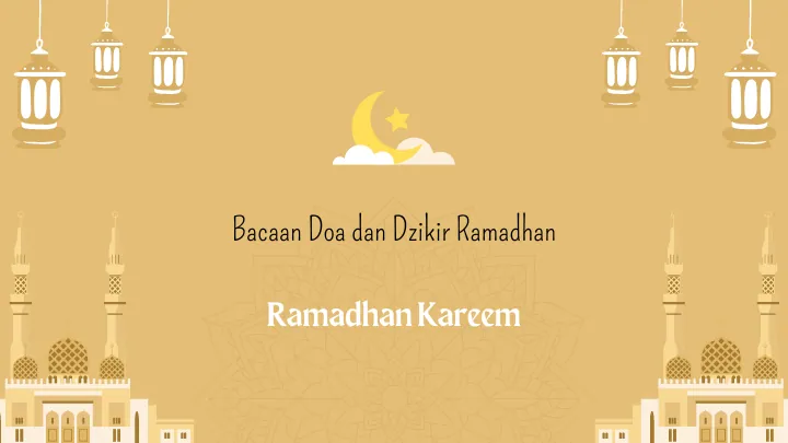Dzikir Ramadhan