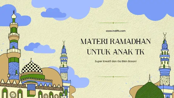Materi Ramadhan untuk Anak TK