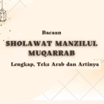 Sholawat Manzilul Muqarrab