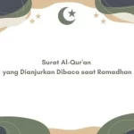 Surat Bulan Ramadhan