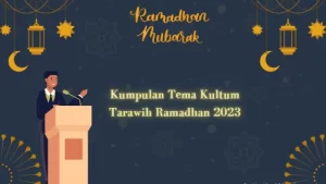 30 Tema Kultum Tarawih Ramadhan, Singkat dan Penuh Makna!