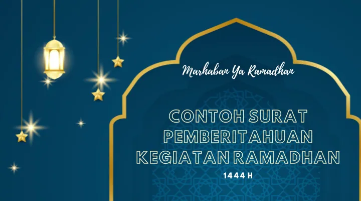 contoh Surat Pemberitahuan Kegiatan Ramadhan
