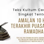 Ceramah Amalan 10 hari terakhir ramadhan