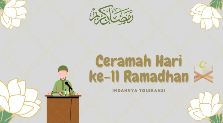 Ceramah Hari ke-11 Ramadhan