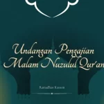 Contoh Undangan Pengajian Malam Nuzulul Quran