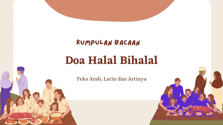 Doa Halal Bihalal