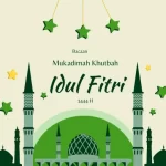 Mukadimah Khutbah Idul Fitri