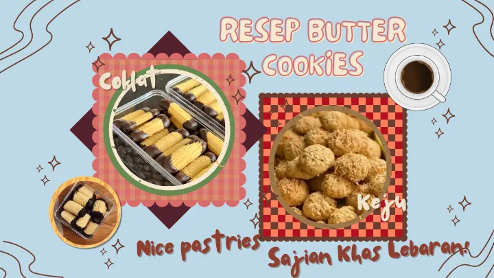 Resep Butter Cookies